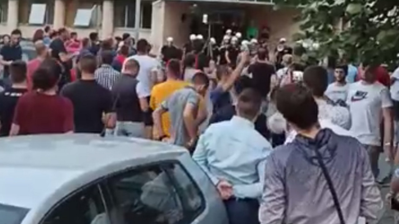 Crna Gora-protest protiv hapšenja