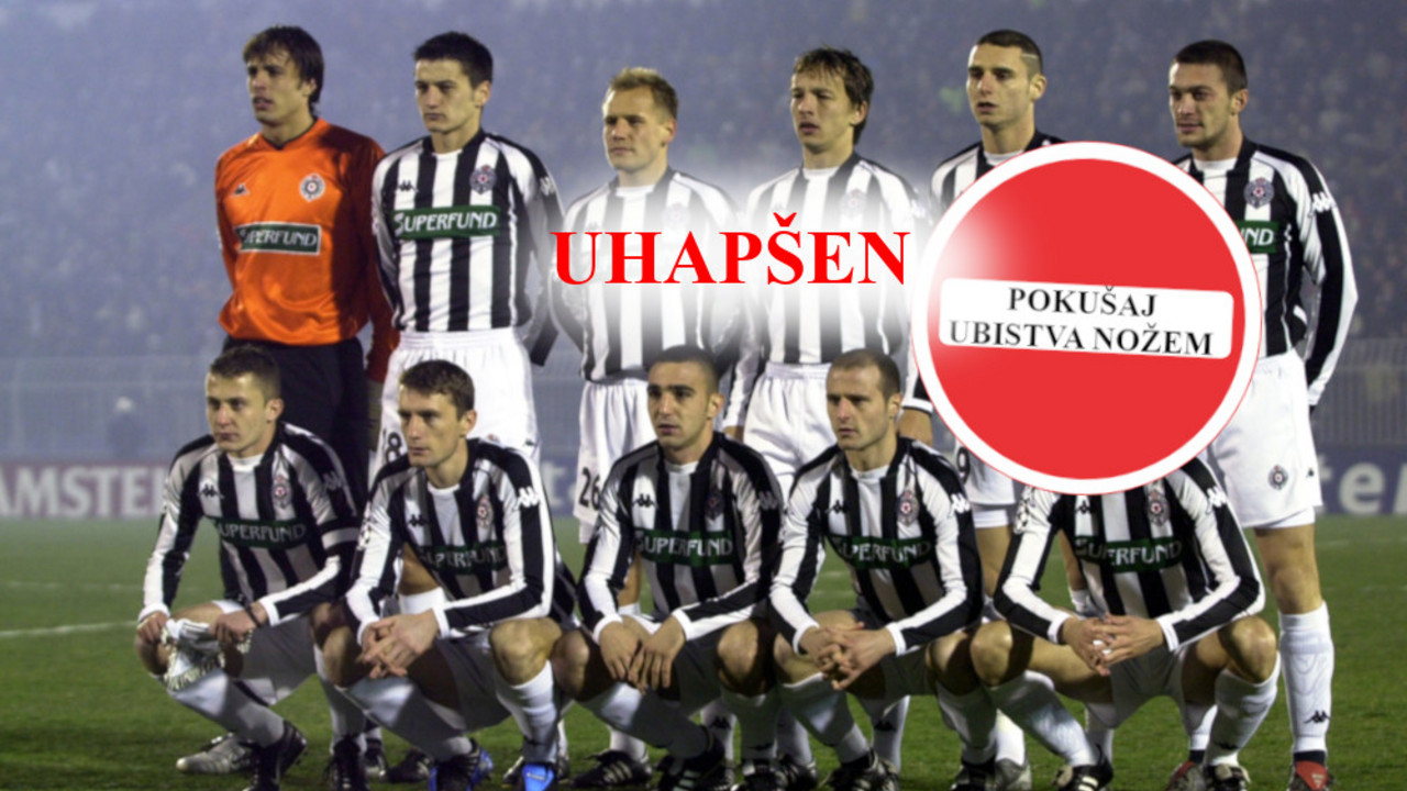 Uhapšen bivši fudbaler Partizana