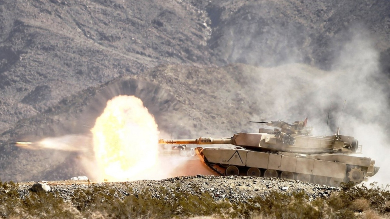 Tenk Abrams M1A2