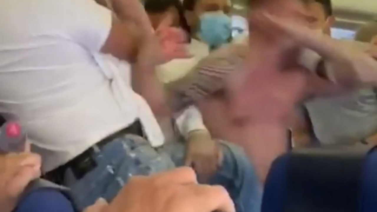 Tuča u avionu KLM-a