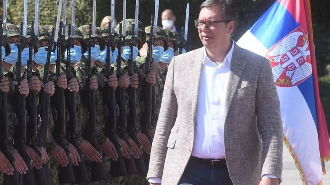 Vučić na prezentaciji novog naoružanja