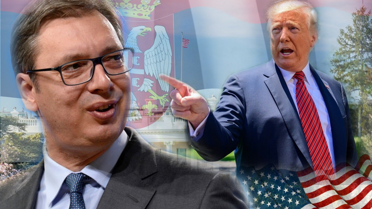 Aleksandar Vučić, Donald Tramp