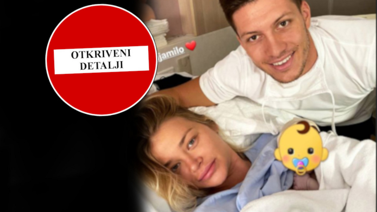 Sofija Milošević i Luka Jović sa sinom