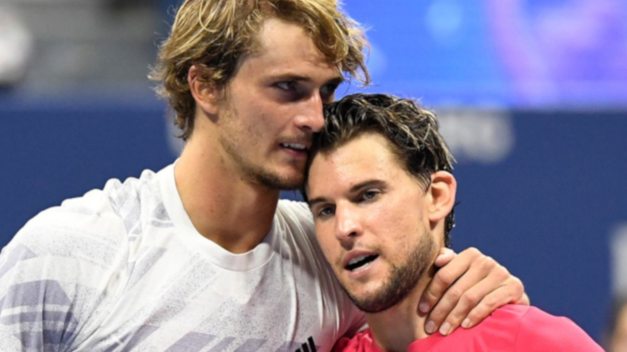 Aleksandar Zverev i Dominik Tim
