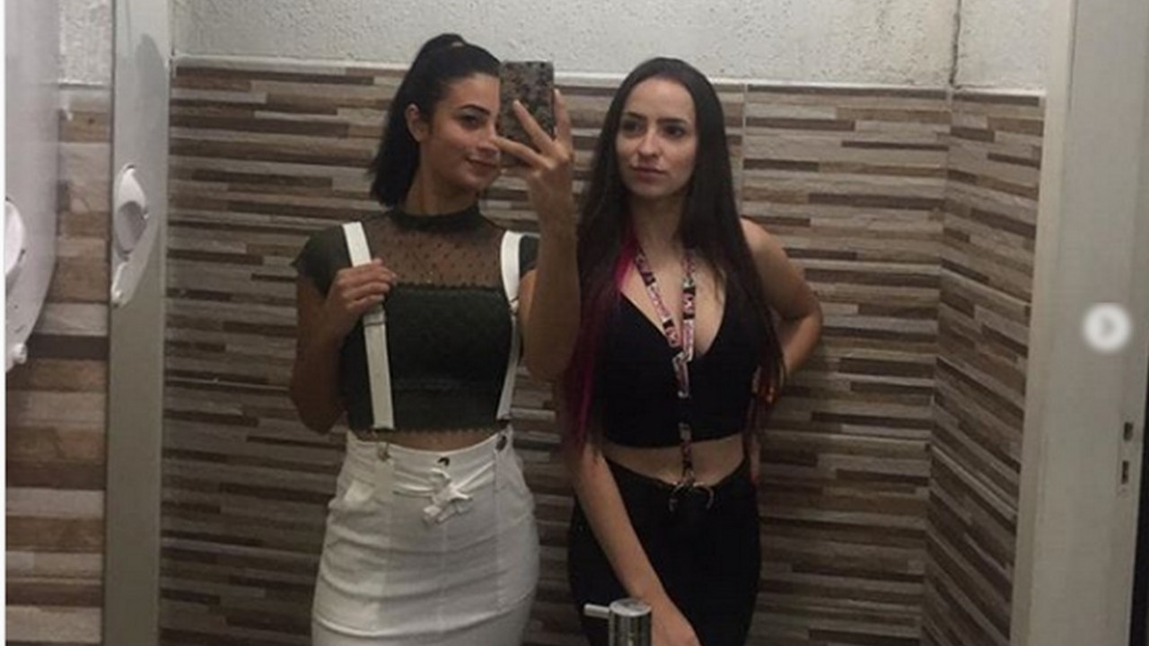 Monik i drugarica pre tragedije