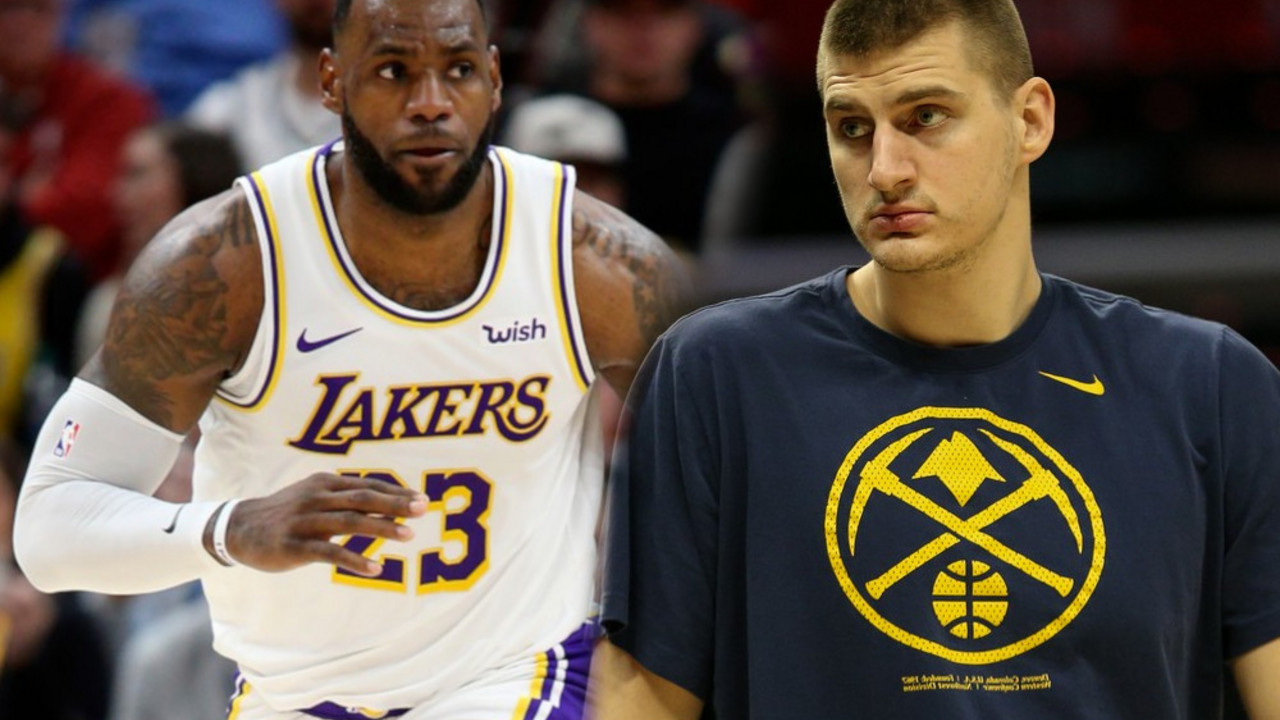 Lebron Džejms i Nikola Jokić
