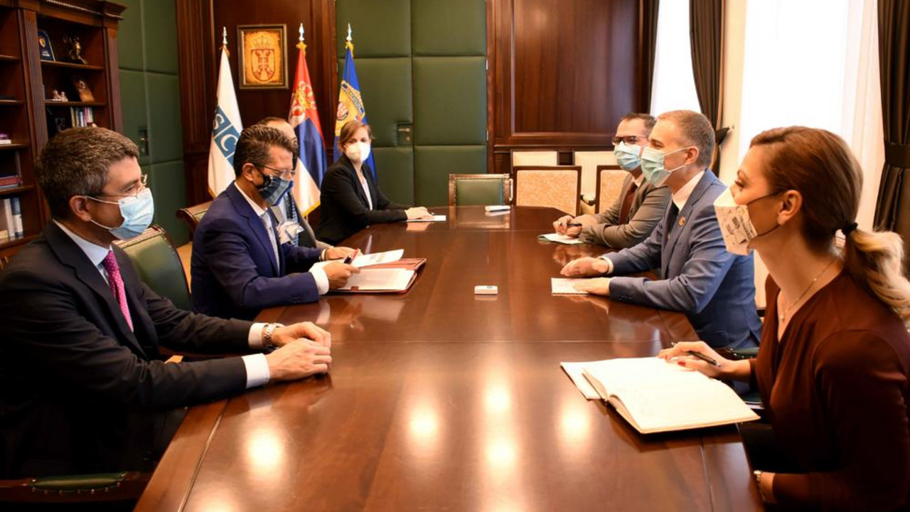 Nebojša Stefanović i Andrea Oricio
