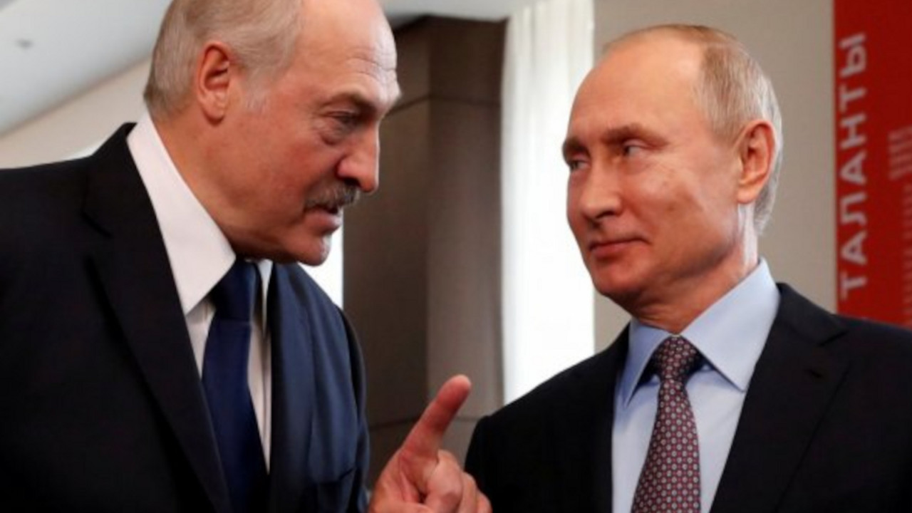 Aleksandar Lukašenko i Vladimir Putin