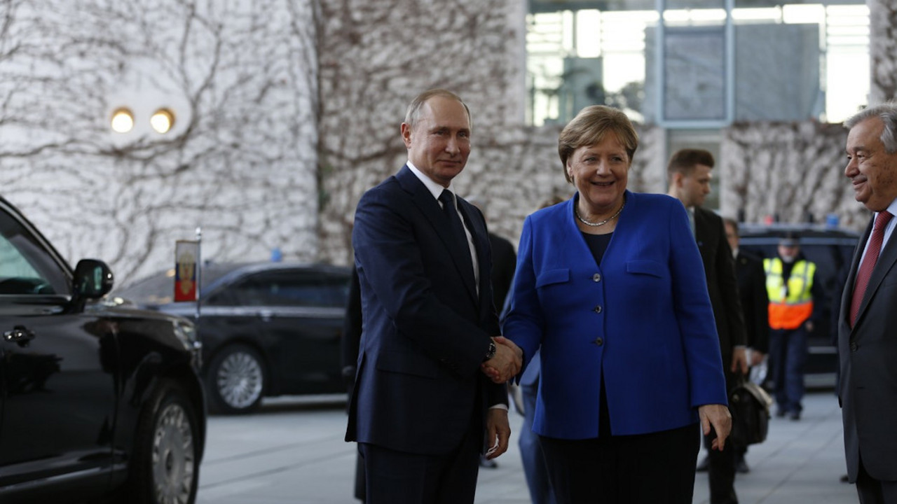 Putin i Merkel