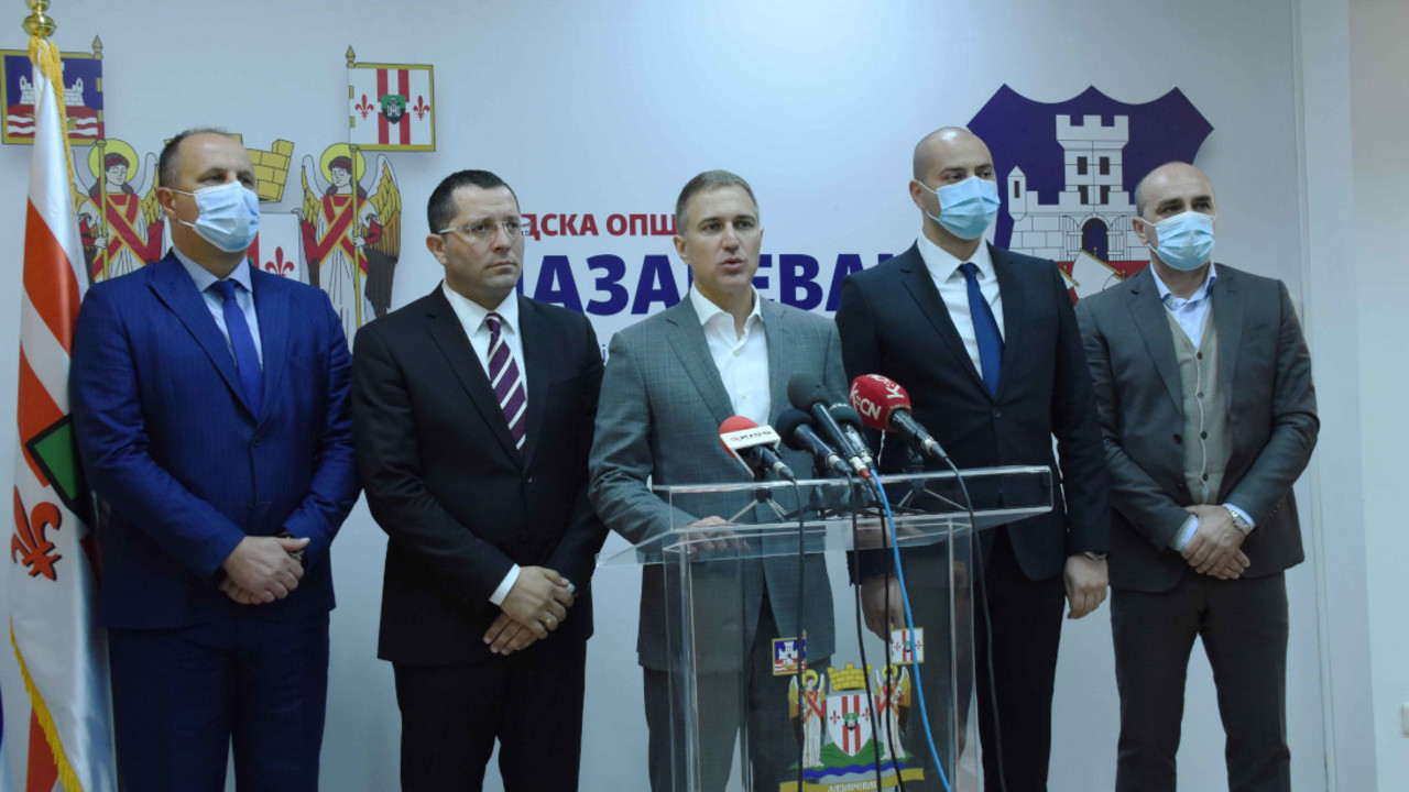 Nebojša Stefanović u Lazarevcu