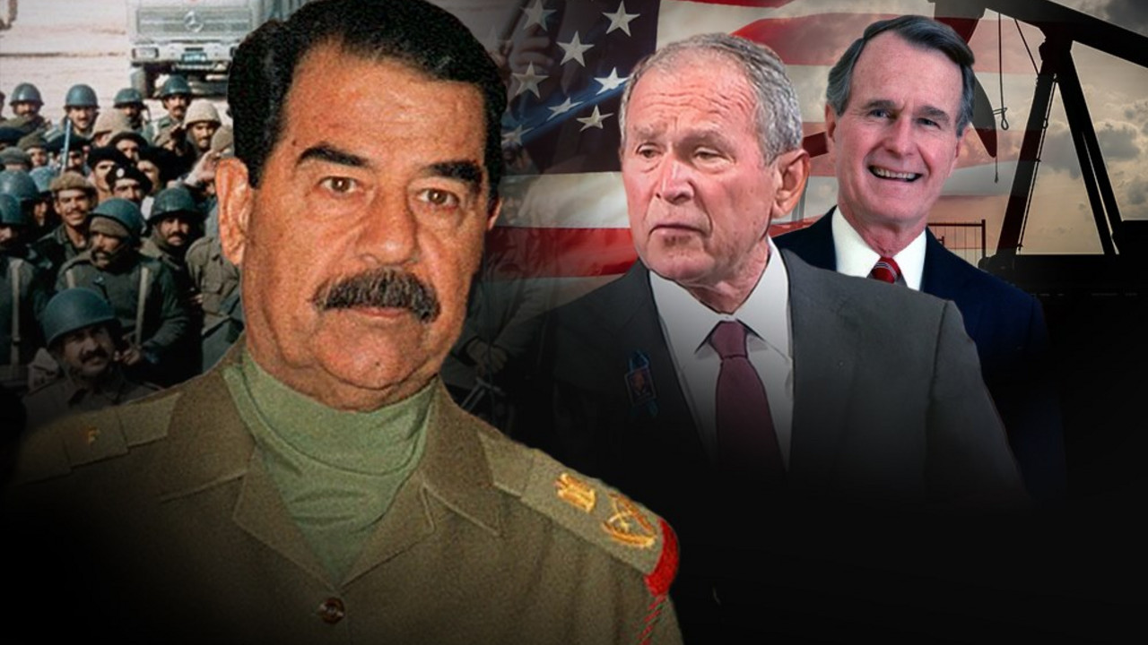 Sadam Husein, Džordž Buš, Irak