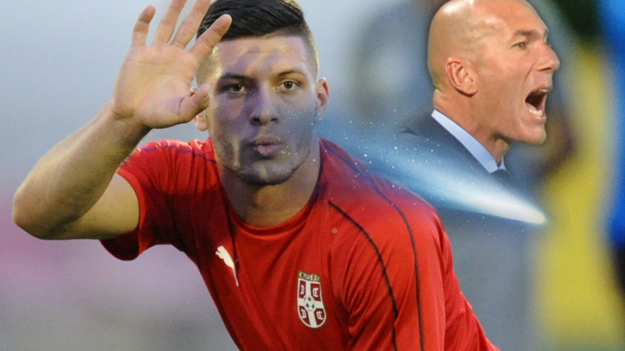 Luka Jović, Zinedin Zidan