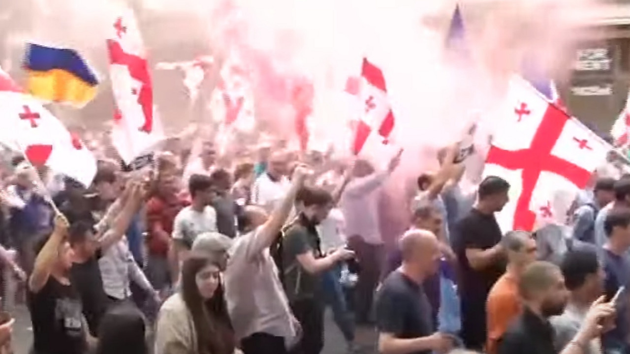 Gruzija Tbilisi protesti izbori