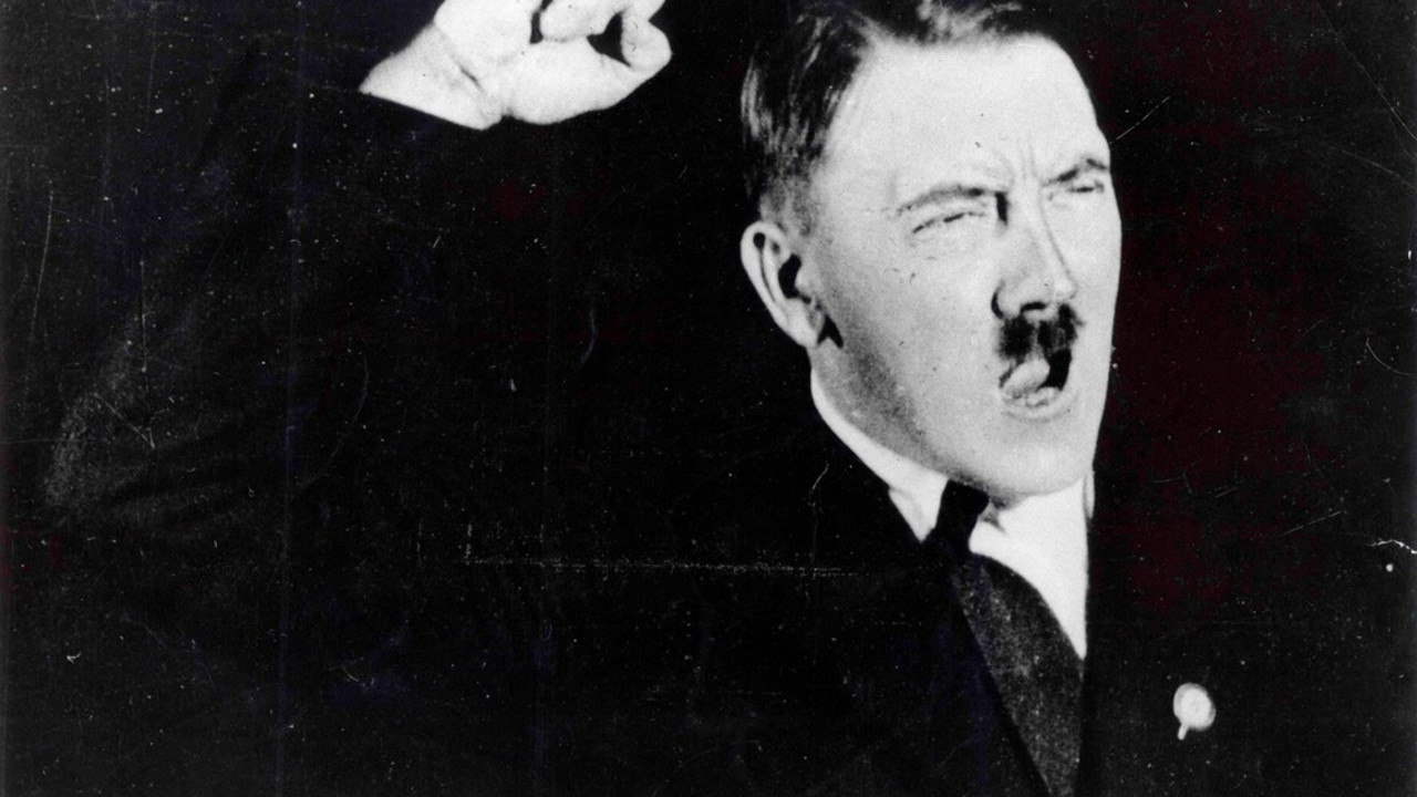 Hitler u jednom od svojih energičnih govora