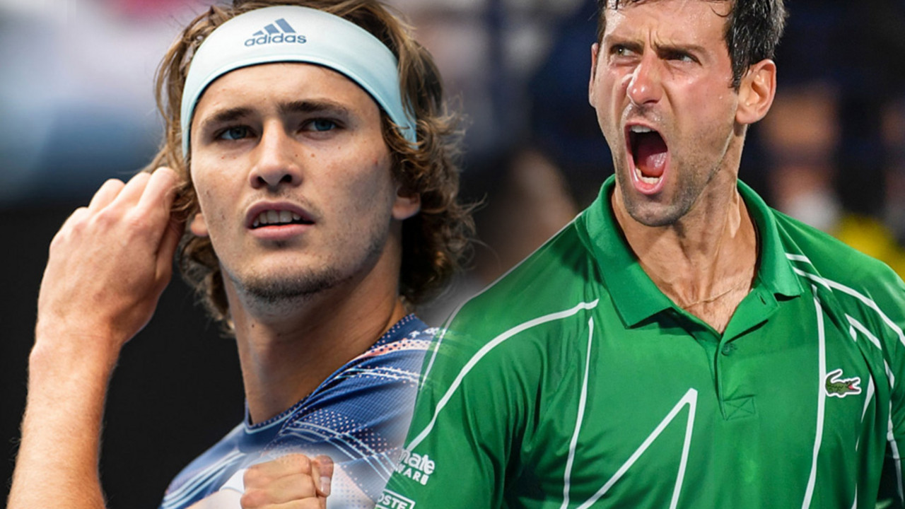 Aleksandar Zverev i Novak Đoković