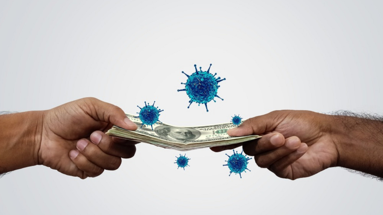 korona virus, novac
