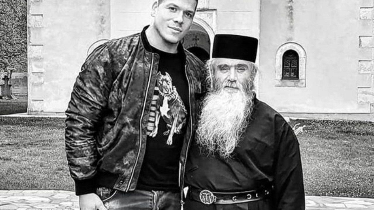 Slobodan Radanović i otac Stefan