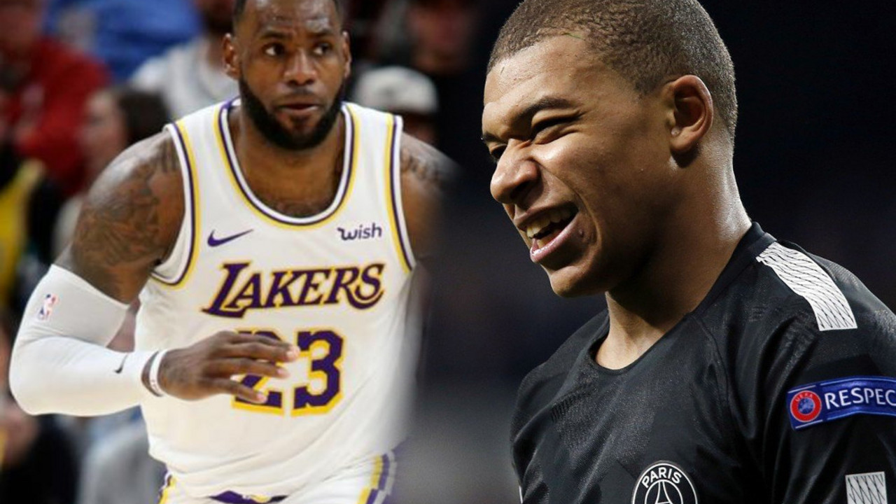 Lebron Džejms i Kilijan Mbape