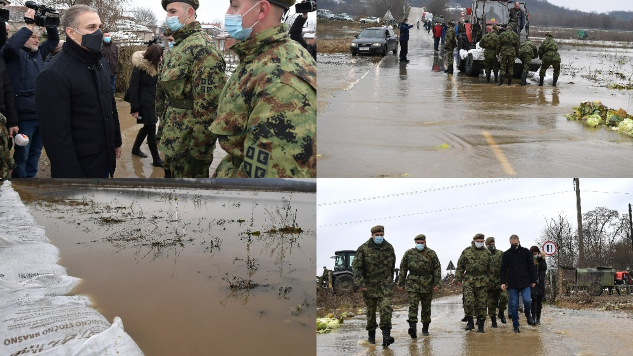 Vojska Srbije - poplave 2021.
