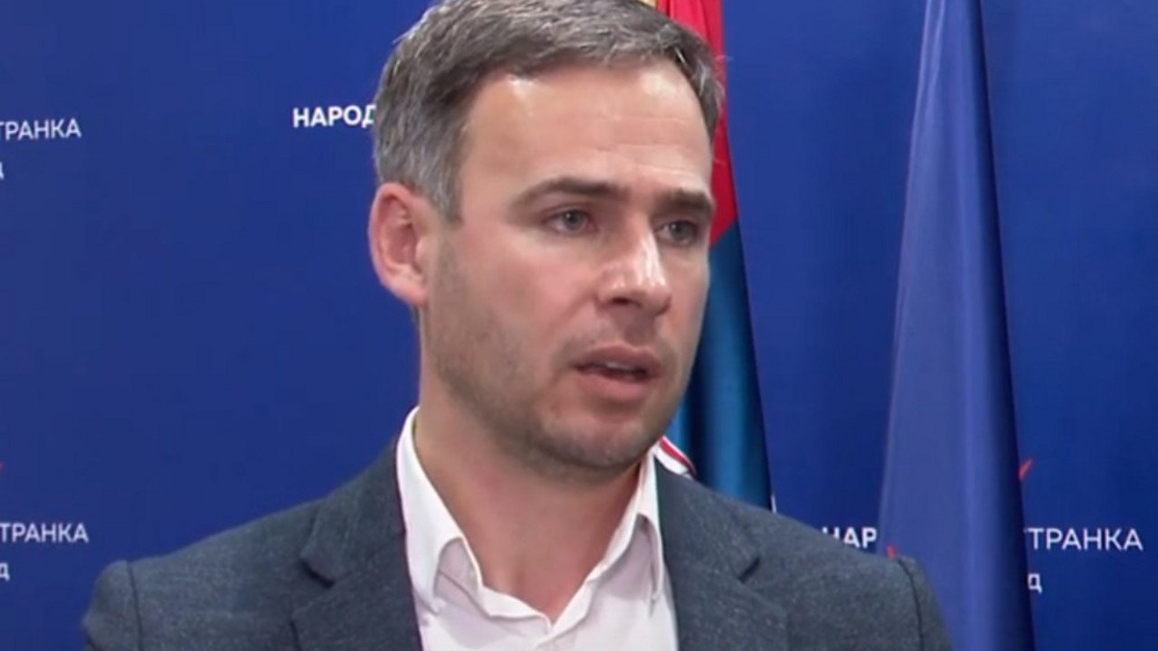 Potpredsednik Narodne stranke Miroslav Aleksić