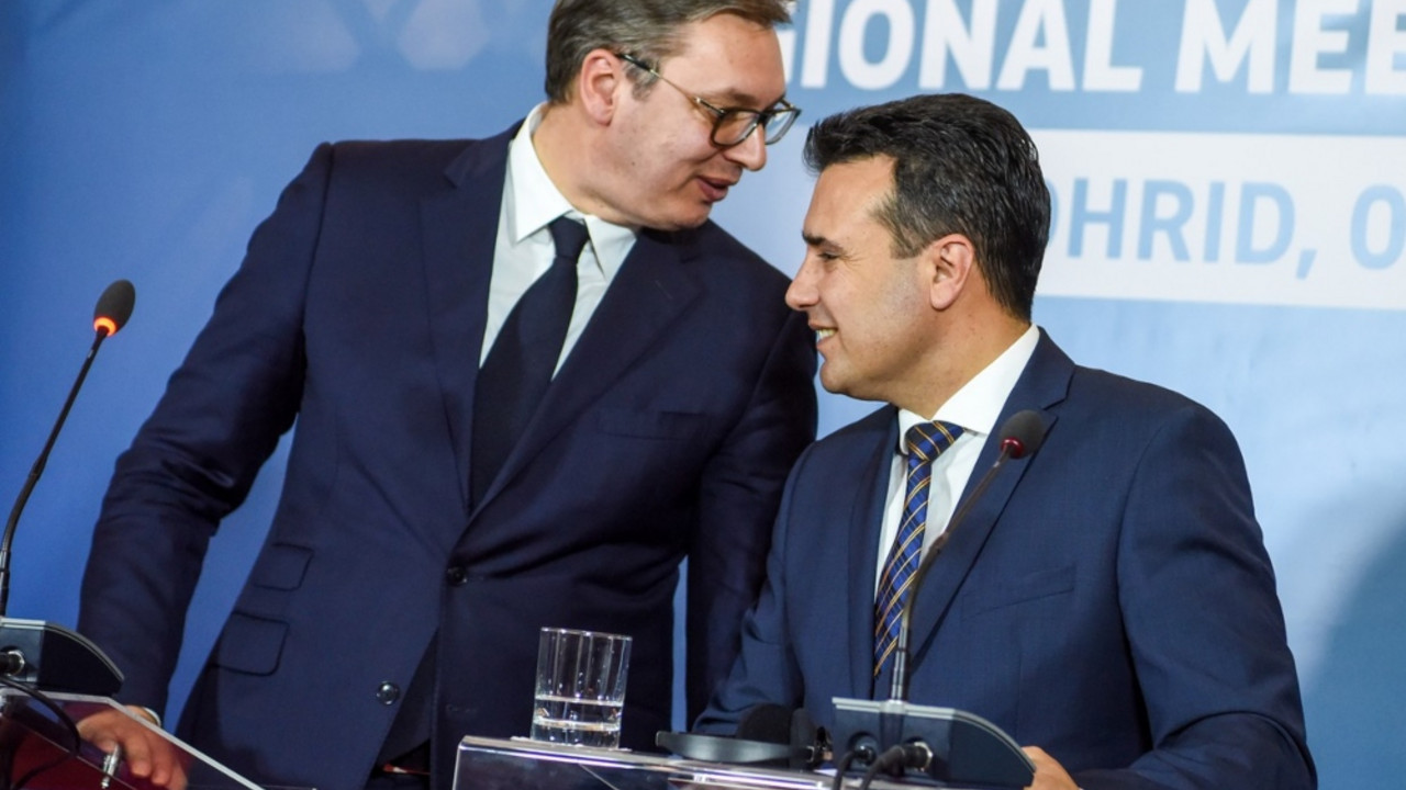 Aleksandar Vučić i Zoran Zaev