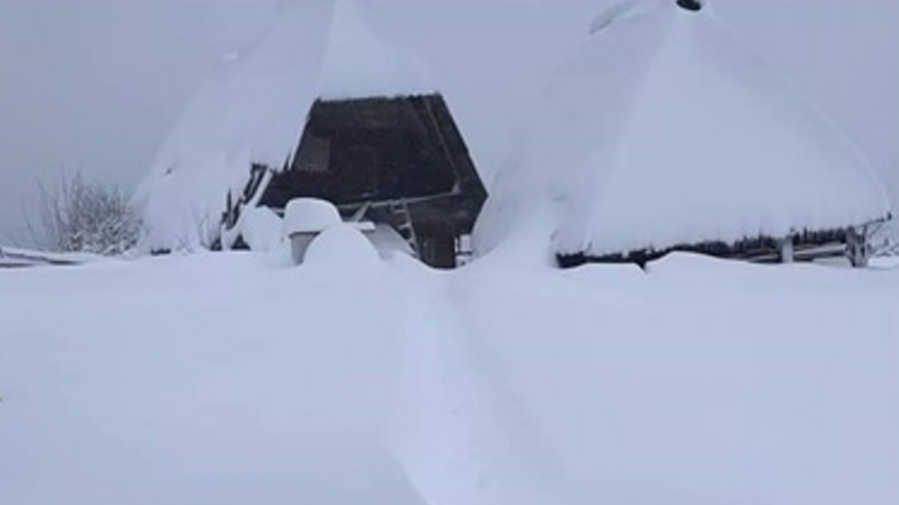 Kamena gora, sneg