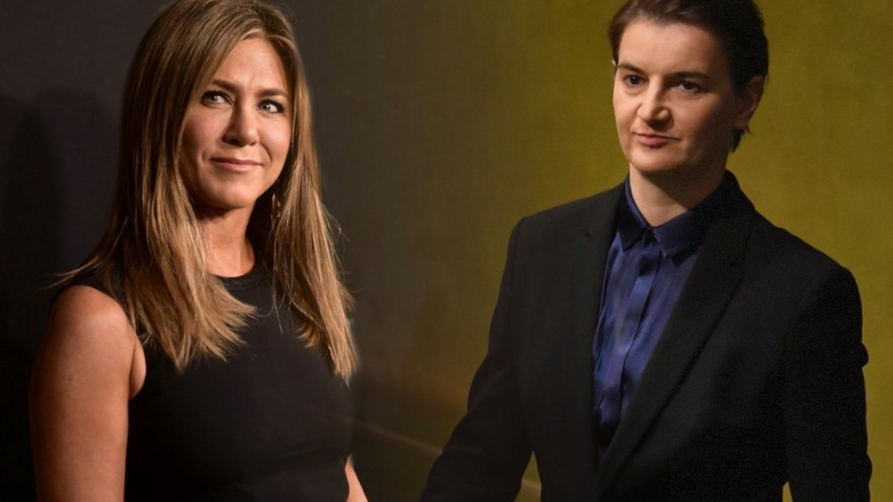 Dženifer Aniston i Ana Brnabić