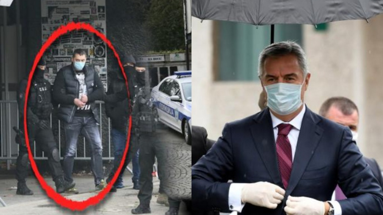 Velja Nevolja i Milo Đukanović