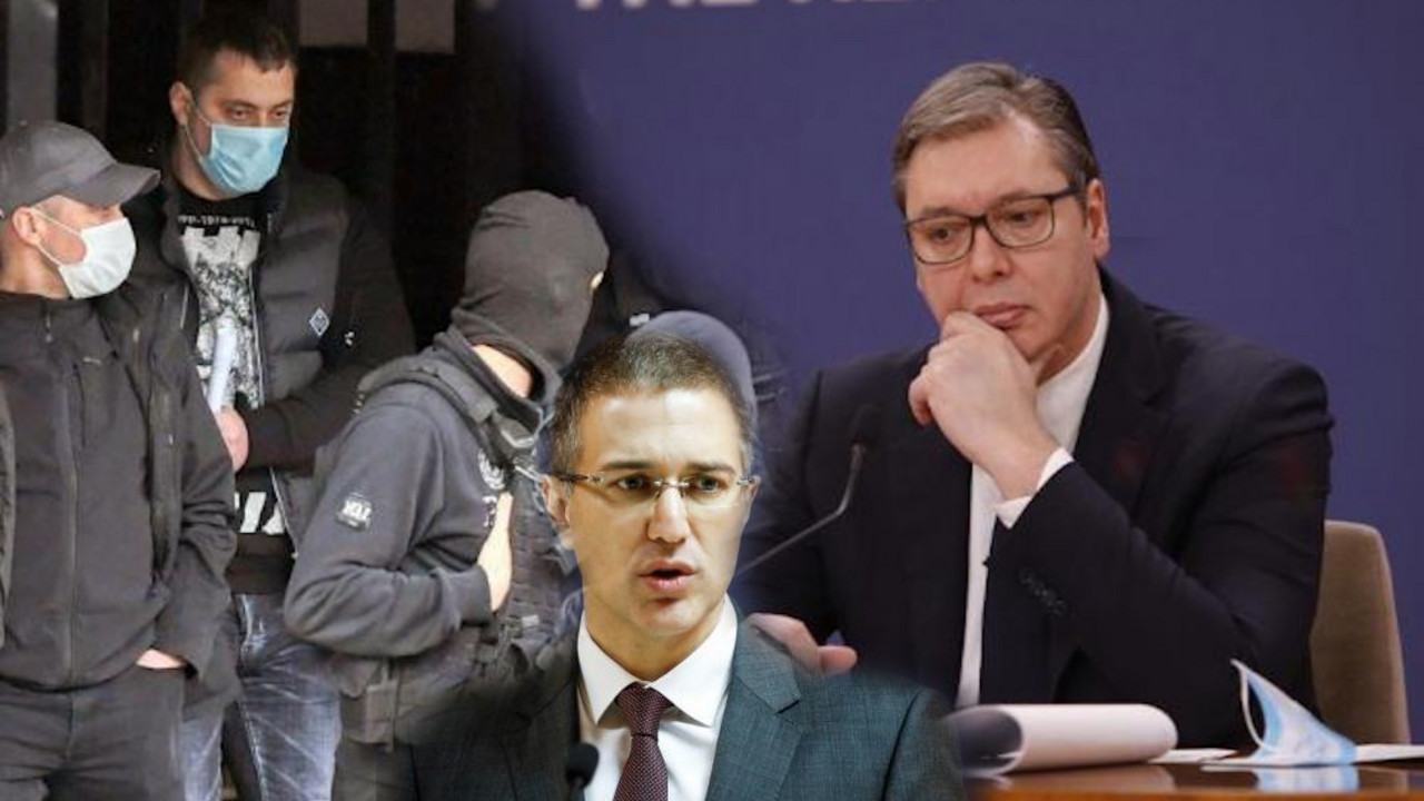 Veljko Belivuk zvani Velja Nevolja, Nebojša Stefanović i Aleksandar Vučić