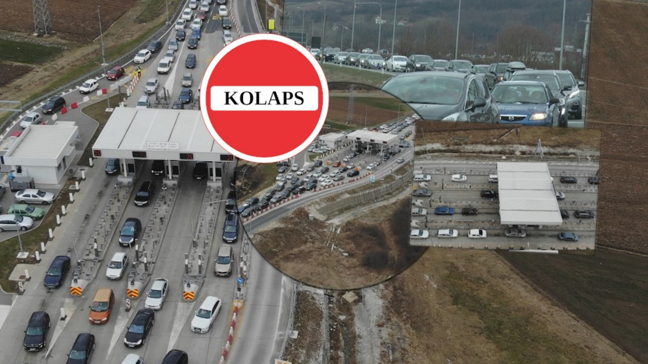 gužva, kolaps