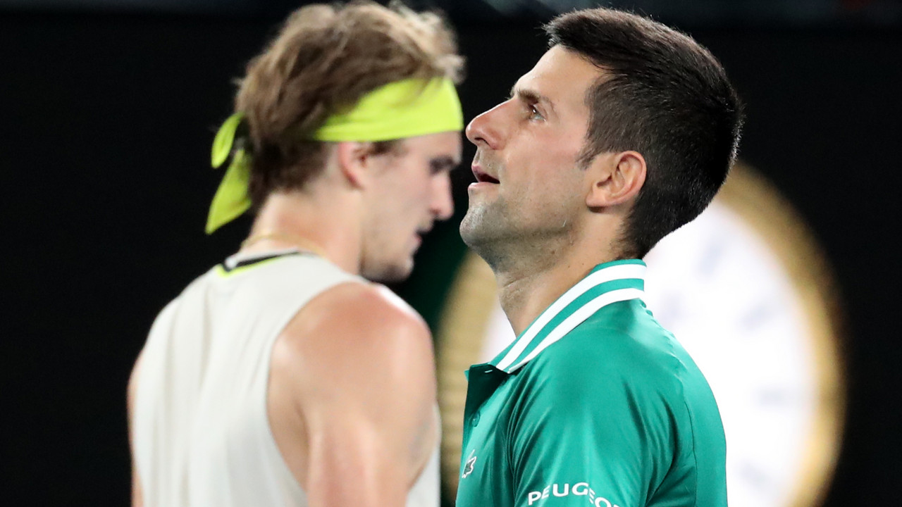 Aleksandar Zverev i Novak Đoković
