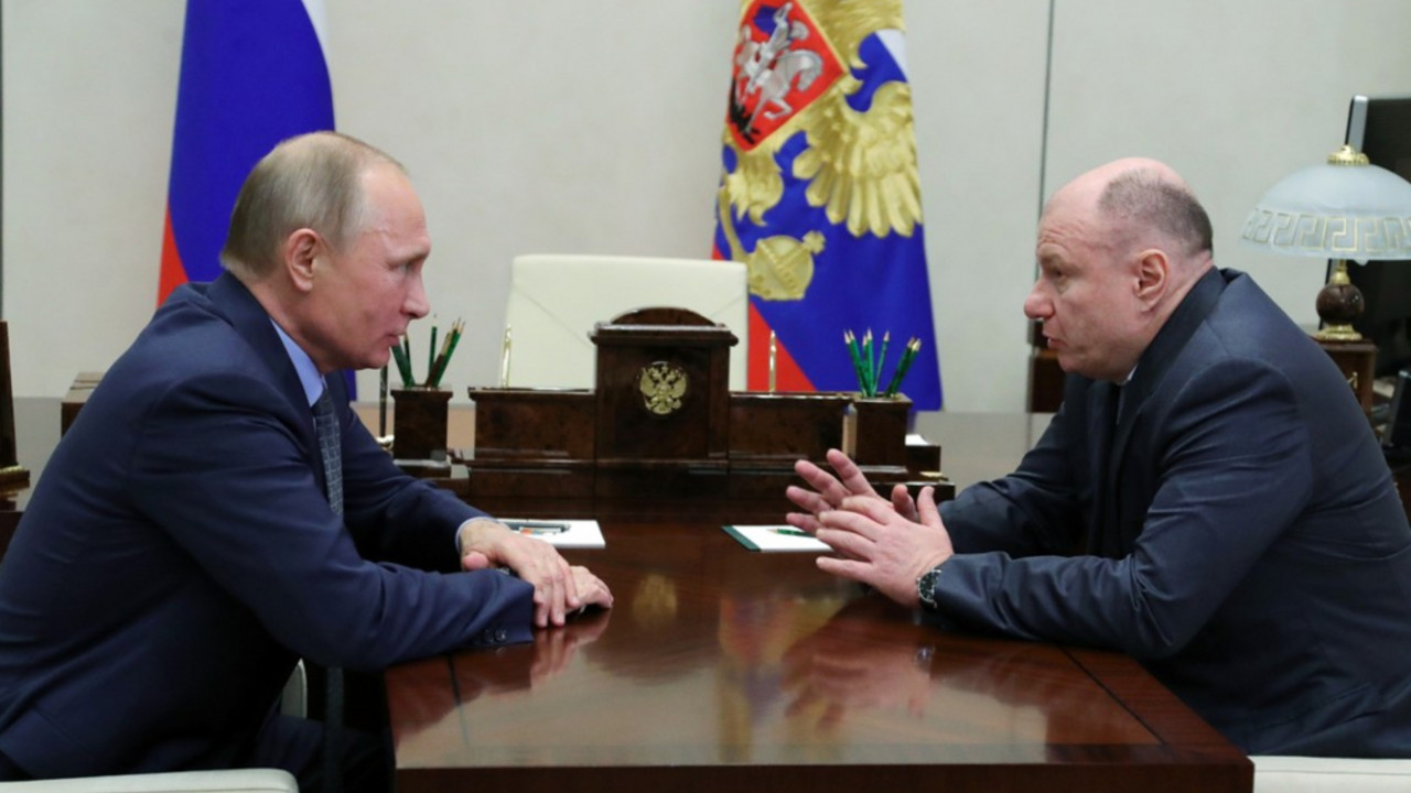 Vladimir Putin i Vladimir Potanjin
