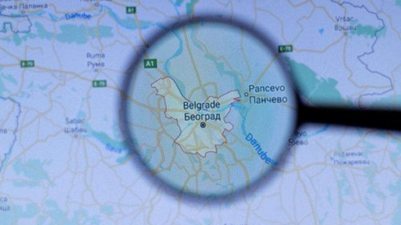 mapa Beograda