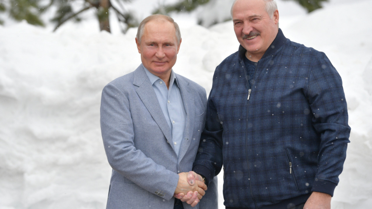 Putin i Lukašenko, sastanak