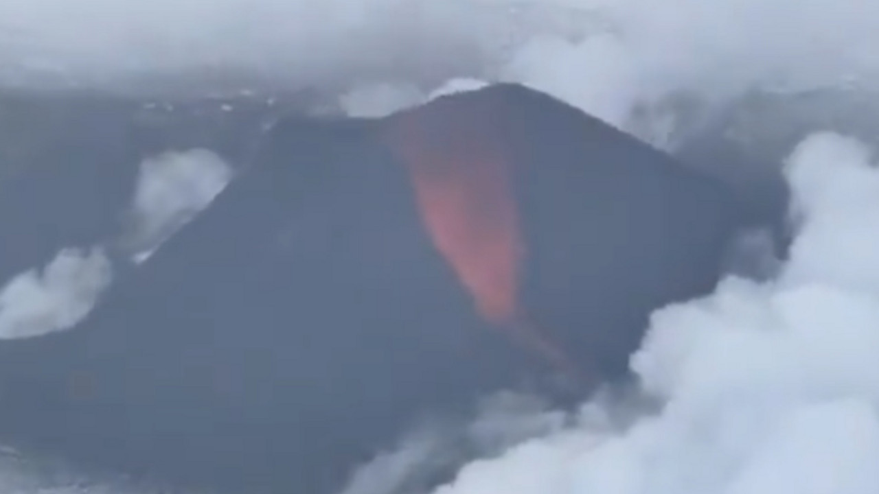 Erupcija vulkana na Kamčatki