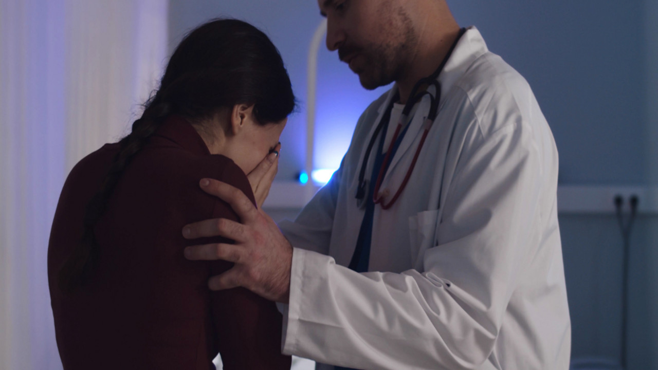 žena, doktor