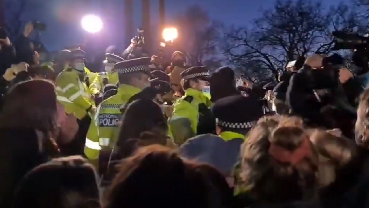 Sukob u Londonu na protestu zbog smrti Sare Everard