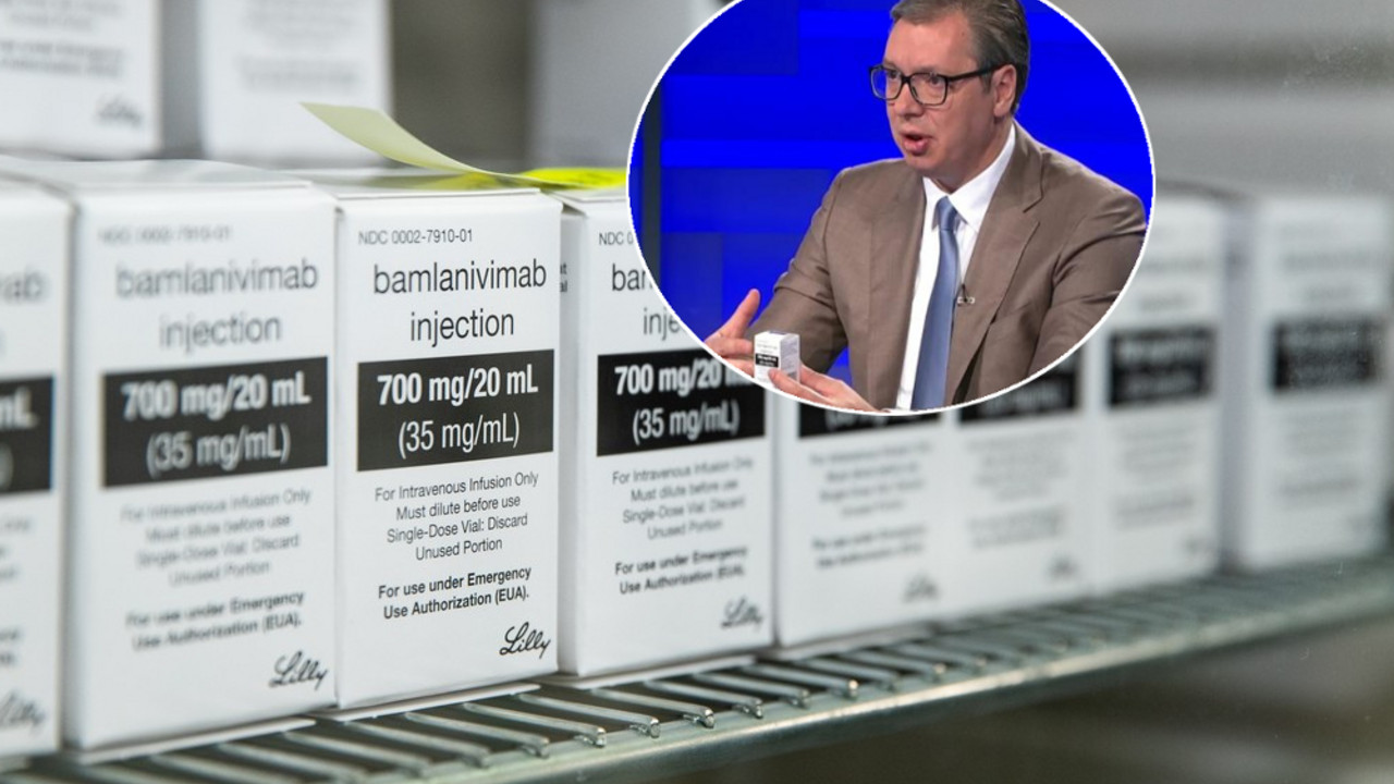lek protiv korone, Vučić