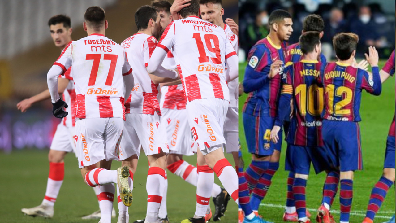 FK Crvena zvezda, FK Barselona