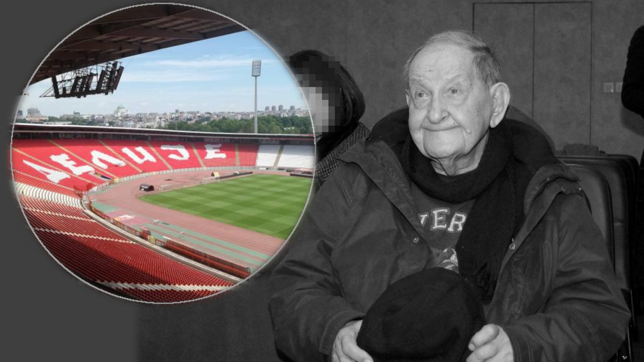 Oproštaj navijača Crvene zvezde od glumca Vlastimira Velisavljevića