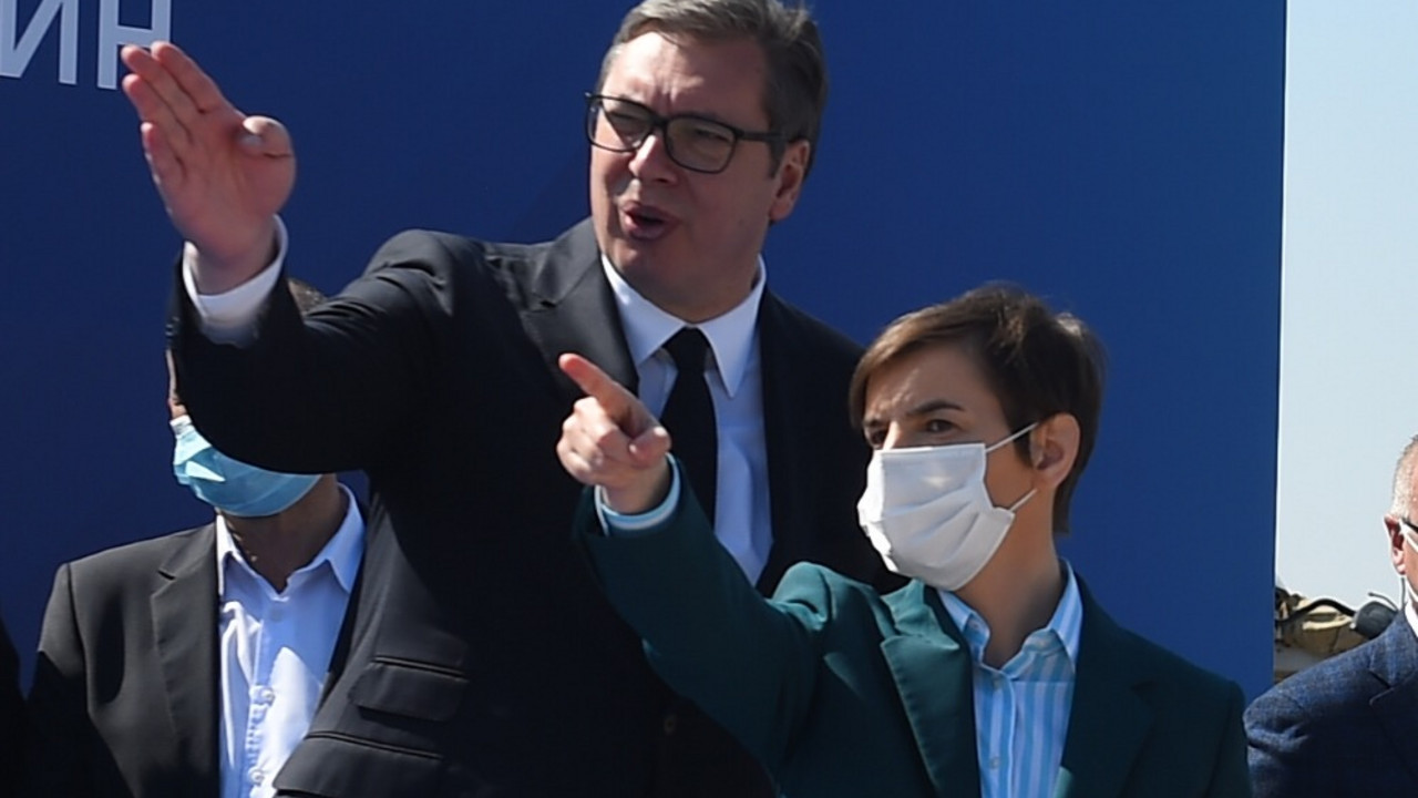 Brnabić i Vučić