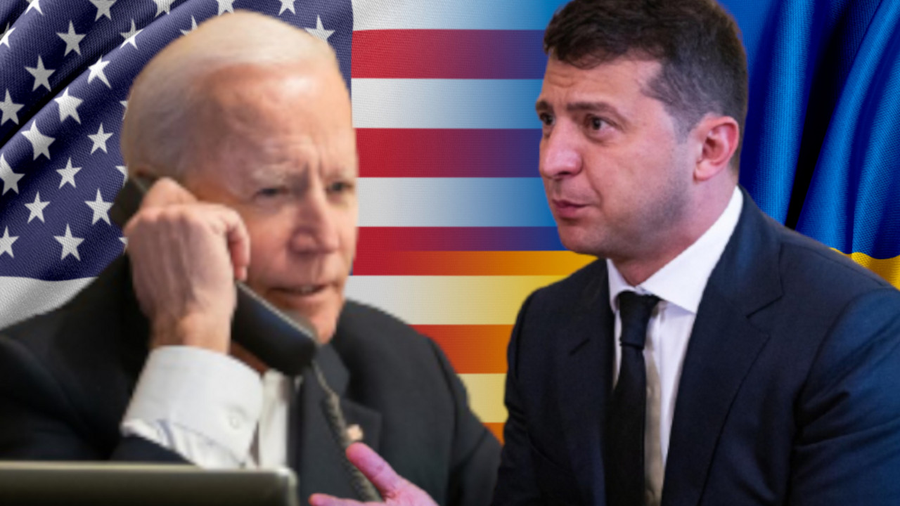 Džo Bajden i Vladimir Zelenski