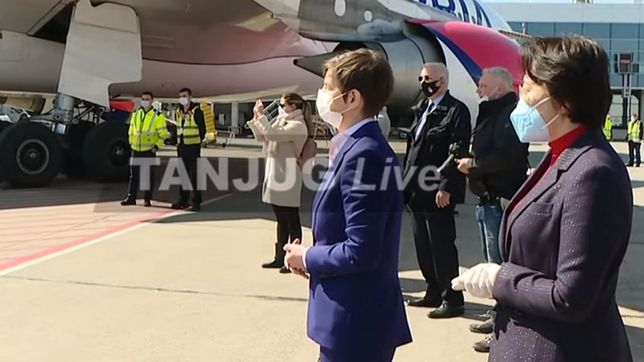 Ana Brnabić i Čen Bo