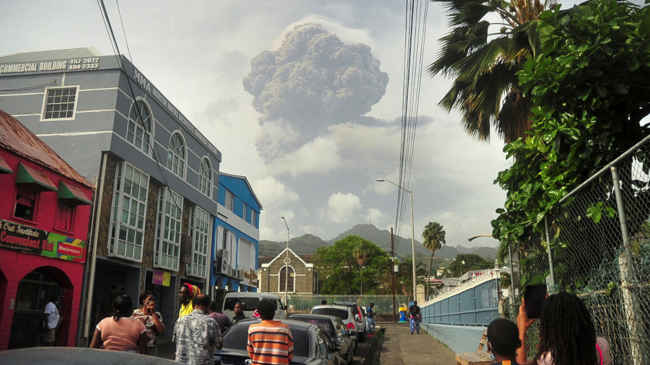 erupcija vulkana