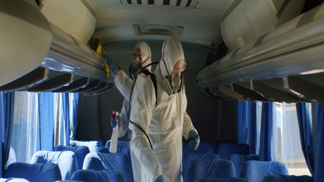 bus, korona virus