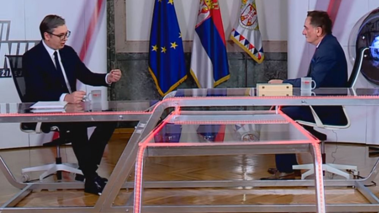 Aleksandar Vučić i Senad Hadđifejzović