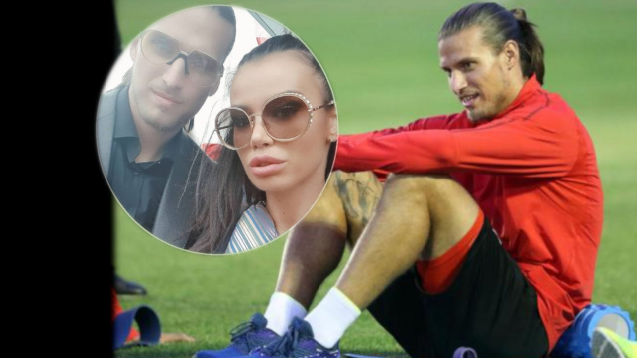 Aleksandar Prijović sa suprugom Marinom