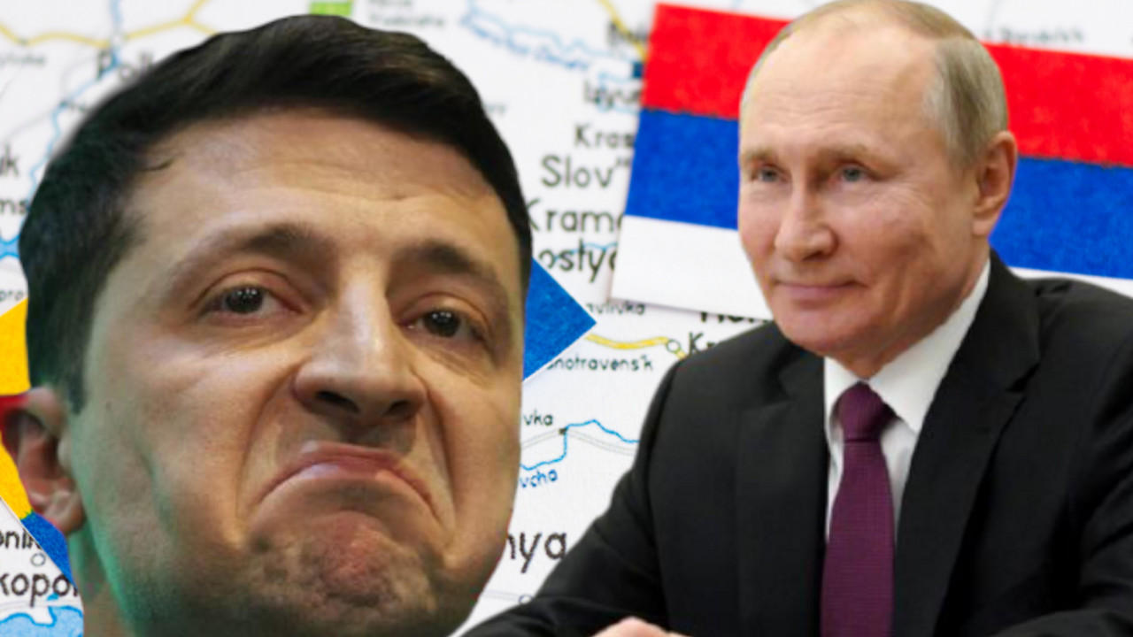 Vladimir Zelenski i Vladimir Putin