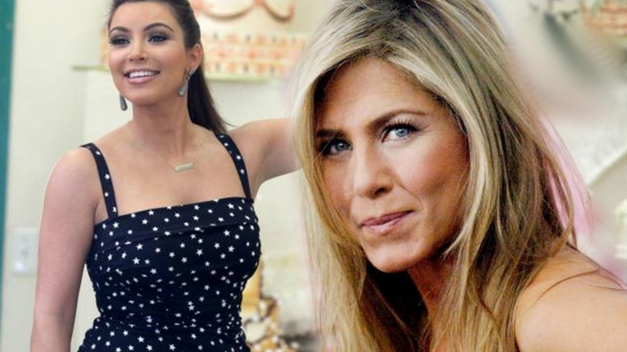 Kim Kardašijan, Dženifer Aniston