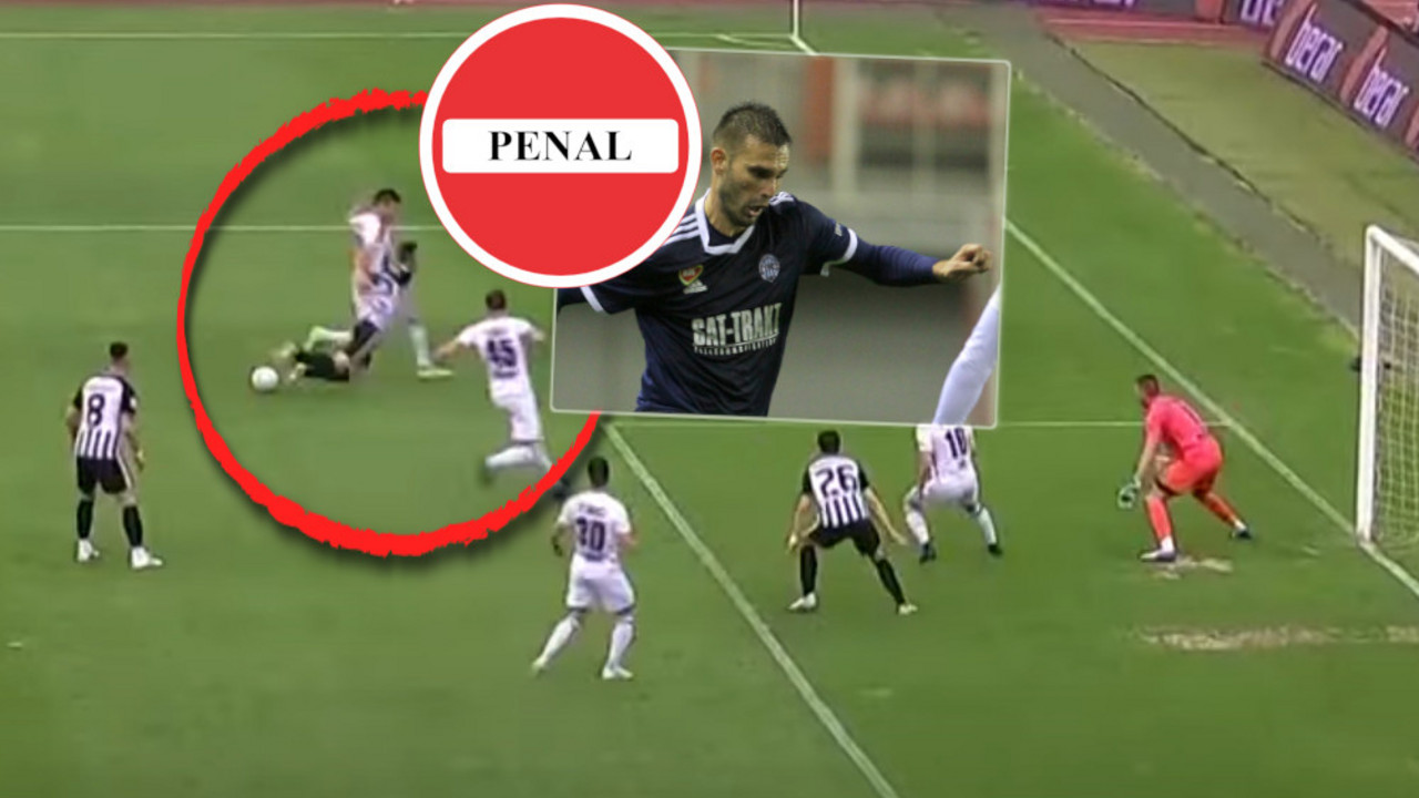 Penal na meču Partizan - TSC